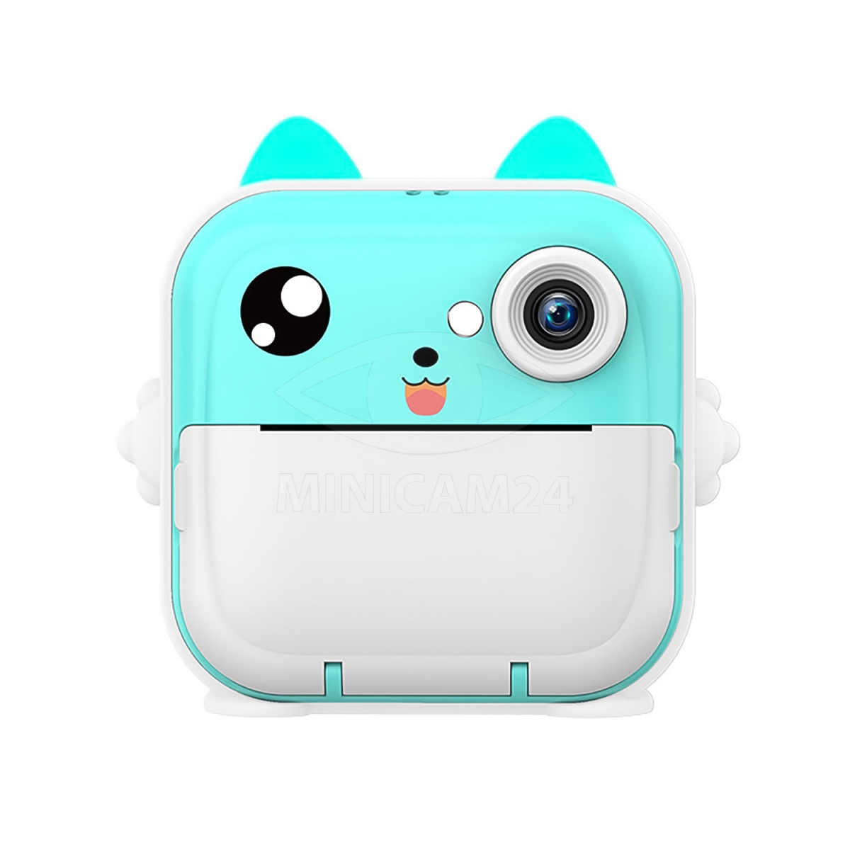 Детский фотоаппарат мгновенной печати CuteBuddy Blue